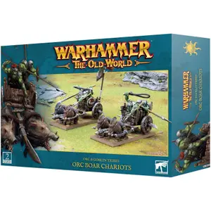 Φιγούρα Games Workshop Warhammer ToW - Orc & Gobelin : Chars à Sangliers Orc image-0