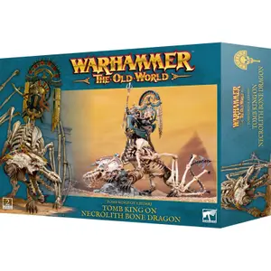 Figurine Games Workshop Warhammer ToW - Tomb Kings of Khemri Roi des Tombes / Prêtre Liche sur Dragon d'Os Nécrolithe image-0