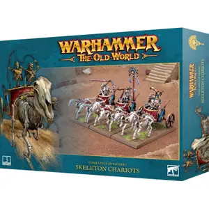 Figurine Games Workshop Warhammer ToW - Tomb Kings of Khemri Chars Squelettes image-0
