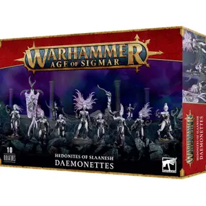Figurina Games Workshop Warhammer AoS & 40k - Daemons Of Slaanesh Daemonettes image-0