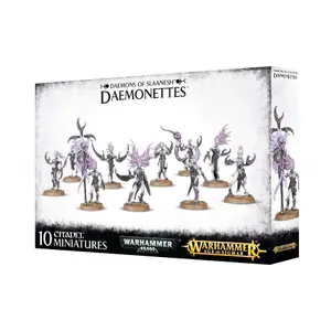 Figurina Games Workshop Warhammer AoS & 40k - Daemons Of Slaanesh Daemonettes image-1
