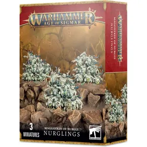 Figurine Games Workshop Warhammer AoS & 40k - Daemons Of Nurgle Nurgletes image-0