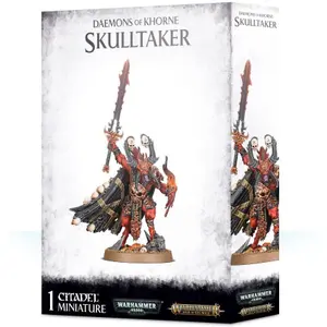 Figurine Games Workshop Warhammer AoS & 40k - Daemons Of Khorne Skulltaker image-0