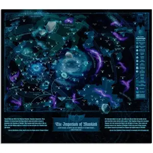 Figurine Games Workshop Warhammer 30k - Carta Galactica: The Imperium of Mankind image-0