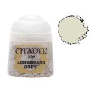 Farbeimer Games Workshop Citadel - Dry Longbeard Grey image-0