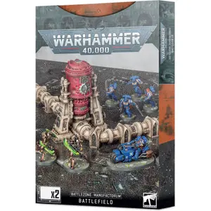 2-piece figurine - manufactorum battle zone: battlefield Games Workshop Warhammer 40k image-0