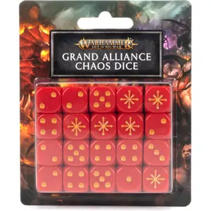Board games - Grand Alliance of Chaos dice set Games Workshop Warhammer AoS image-0