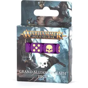 Figurine Games Workshop Warhammer AoS - Grande Alliance de la Death Dice (V.4) image-0