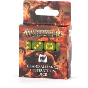 Figurine Games Workshop Warhammer AoS - Grande Alliance de la Destruction Dice (V.4) image-0