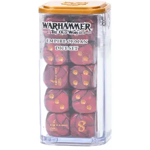 Accessory for figurine Games Workshop Warhammer ToW - Empire de L'Homme Set de Dés image-0