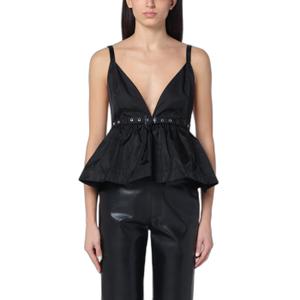 w0175ny-tank-top-til-kvinder-ganni-sort