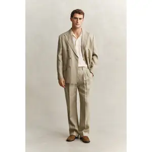 Linen Suit Trousers Gant image-6