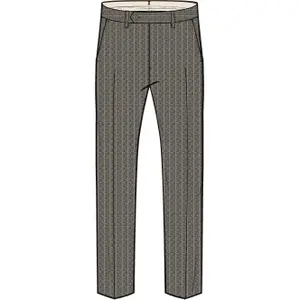 Striped Linen Suit Trousers Gant image-2