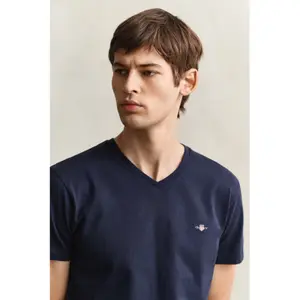 Slim fit T-shirt Gant Shield image-2