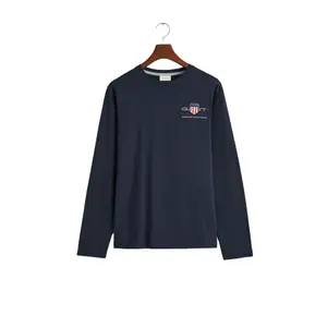 Long Sleeve T-Shirt Gant Archive Shield image-0