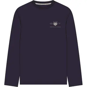 Long Sleeve T-Shirt Gant Archive Shield image-1