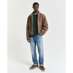 Langærmet poloshirt Gant Classic Heavy Rugger image-1
