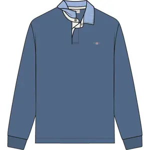 Polo a maniche lunghe Gant Classic Heavy Rugger image-2