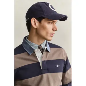 Langærmet poloshirt Gant Classic Heavy Rugger image-2