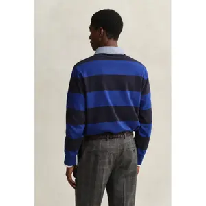 Langærmet poloshirt Gant Classic Heavy Rugger image-5