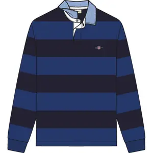 Langærmet poloshirt Gant Classic Heavy Rugger image-6