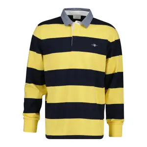 Langærmet poloshirt Gant Classic Heavy Rugger