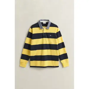 Langærmet poloshirt Gant Classic Heavy Rugger image-1