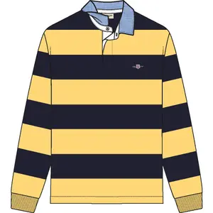 Langærmet poloshirt Gant Classic Heavy Rugger image-6
