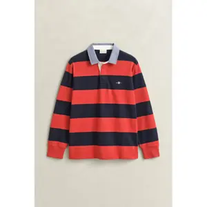 Langærmet poloshirt Gant Classic Heavy Rugger image-1