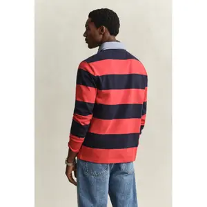 Langærmet poloshirt Gant Classic Heavy Rugger image-5