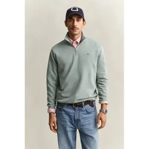 Sweatshirt 1/2 dragkedja Gant Regular Shield image-4