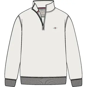Sweatshirt 1/2 dragkedja Gant Regular Shield image-2