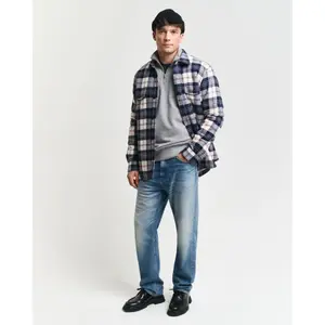 Sweatshirt mit halbem Reißverschluss Gant Reg Shield image-2
