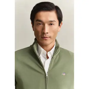 Sweater met rits Gant Regular Shield image-2