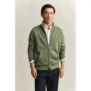 Sweater met rits Gant Regular Shield image-4