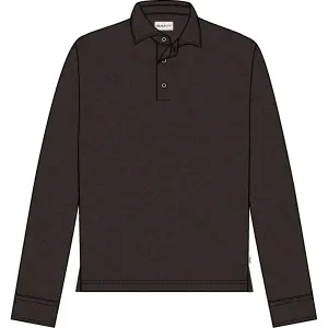 Long Sleeve Twill Polo Gant image-1