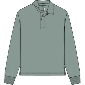 Thick Long Sleeve Knit Polo Gant Rugger image-1