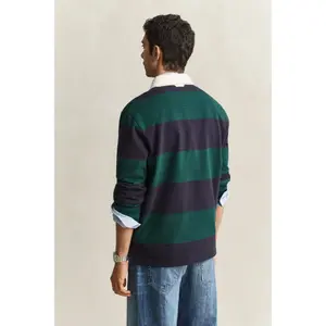 Striped long-sleeve polo Gant Rugger image-3