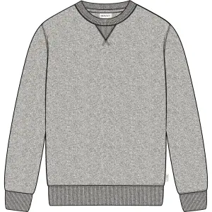 Round Neck Sweatshirt Gant Heather image-1