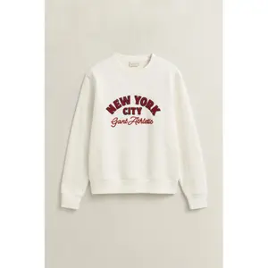 Round Neck Sweatshirt Gant Graphic image-1