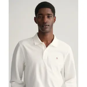 Long Sleeve Polo Gant Reg Shield image-4
