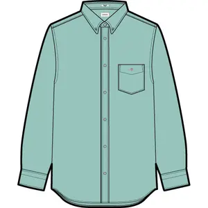 Long-sleeved poplin shirt Gant Classic image-1