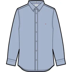Long-sleeved poplin shirt Gant Slim Classic image-2