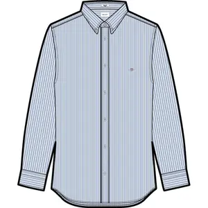 Long sleeve shirt Gant Slim Classic stripe image-2