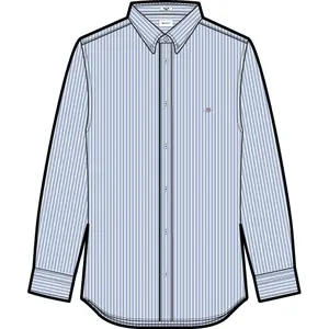Long sleeve shirt Gant Slim Classic stripe image-3
