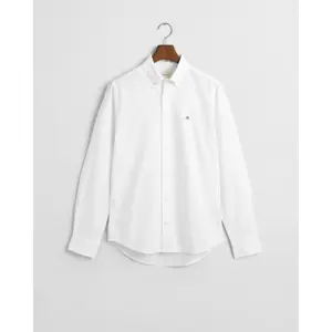 Slim fit long sleeve shirt Gant Classic Oxford image-1