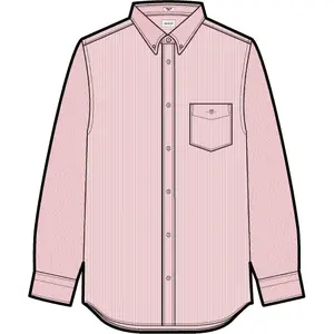Long sleeve shirt Gant Classic Oxford stripe image-1