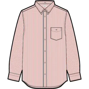 Long sleeve shirt Gant Classic Oxford stripe image-1