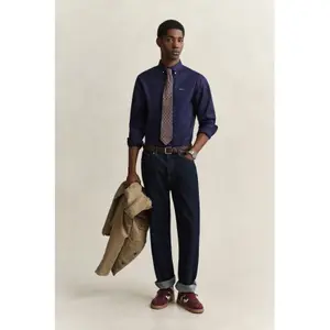 Long sleeve shirt Gant Pinpoint Oxford image-5