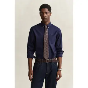 Long sleeve shirt Gant Pinpoint Oxford image-6